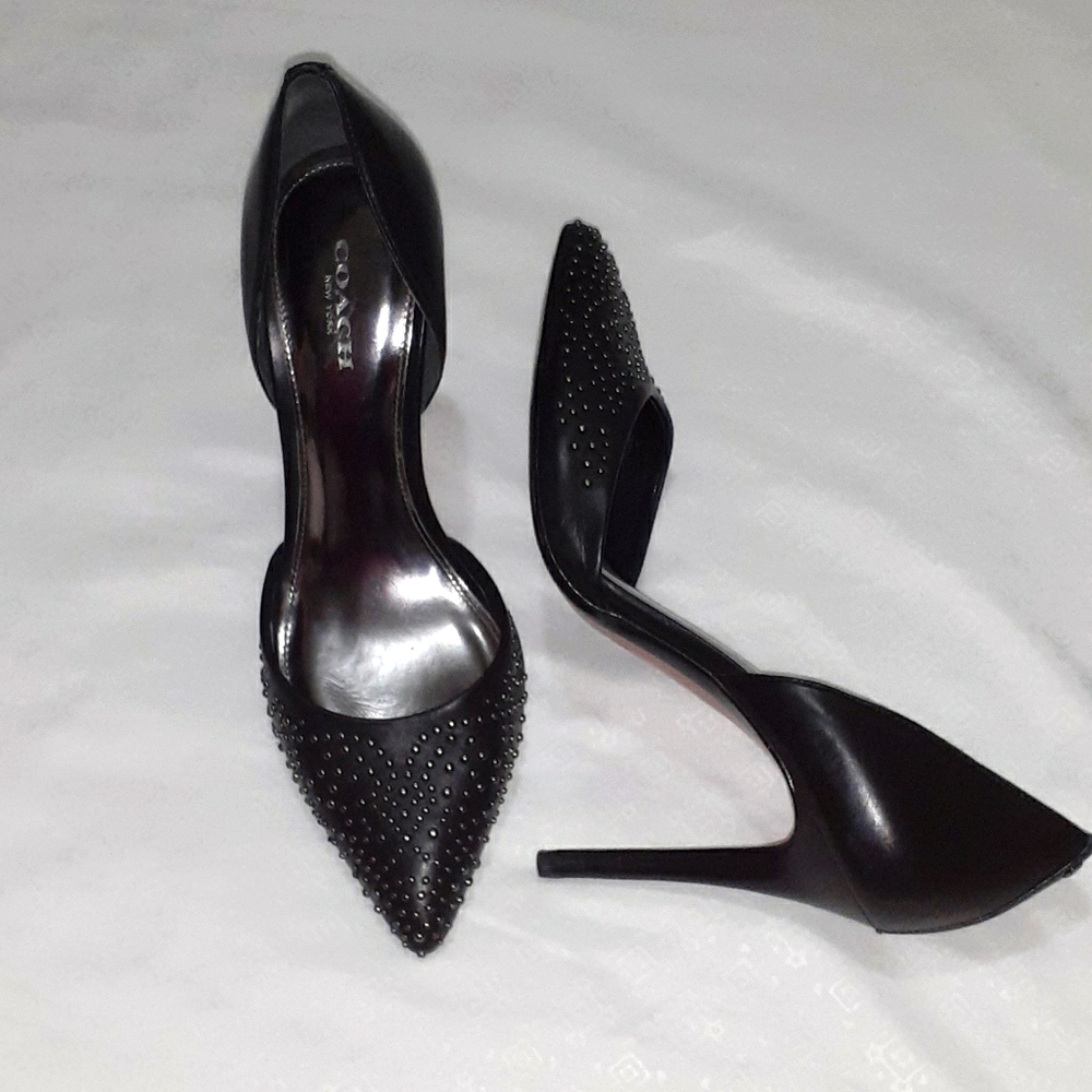Coach New York heels.